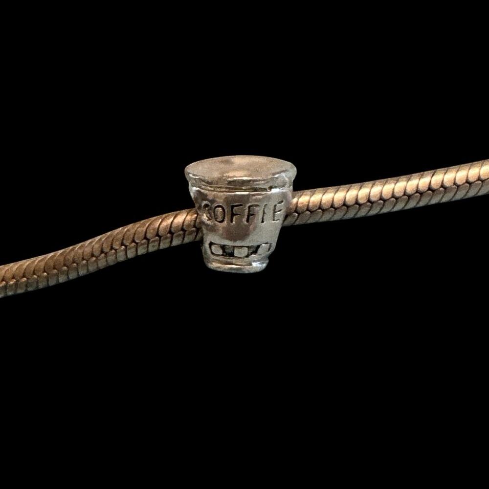 coffee cup‎ charm for Pandora style charm bracelet